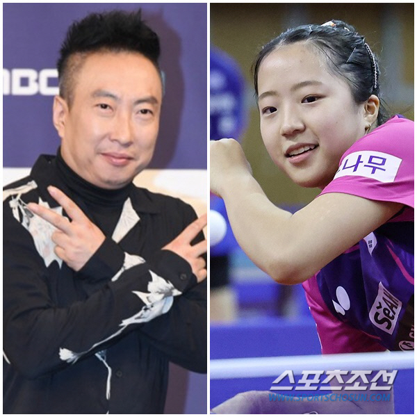 탁구 금메달 신유빈, '무도' 그 꼬마였다…박명수 "속이 뻥 뚫린 경기였…