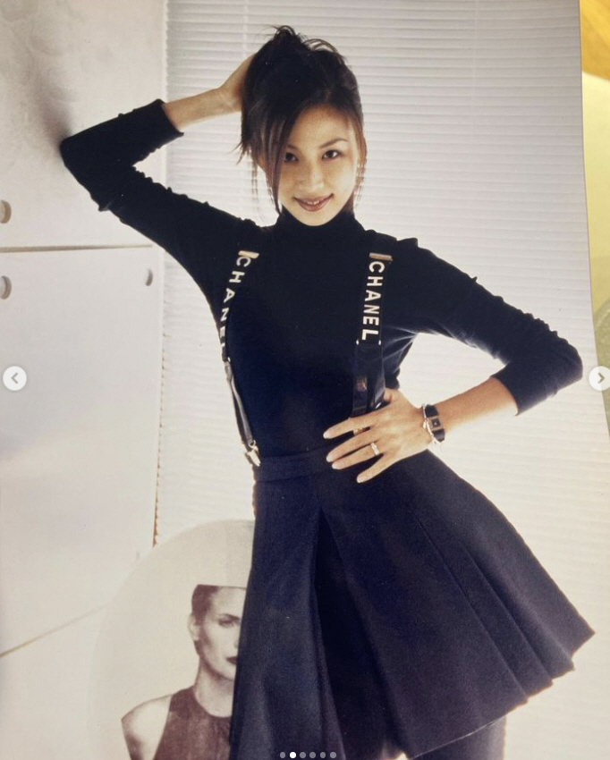 "제니 아니었네" 고소영 '韓 원조 샤넬 뮤즈' 위엄