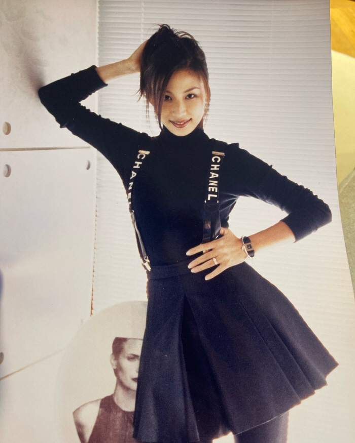 제니보다 먼저 이 언니..고소영, 원조 '샤넬걸' 자태