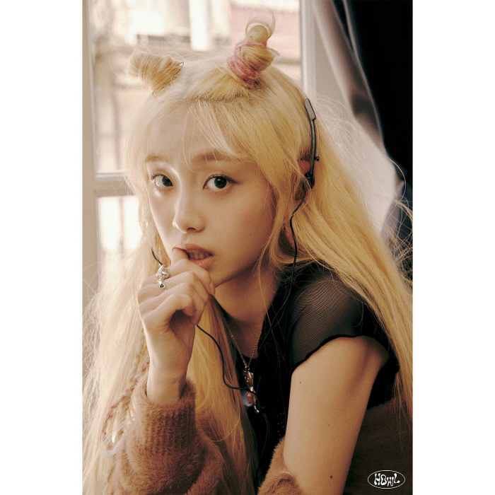 '상큼미' 츄, 금발 탈색…스타일 확 바꿨다 "데뷔 후 처음"