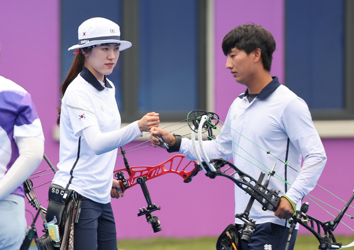 [항저우ON]직장 휴직 내고 아시안게임 참가해 銀 쾌거, 양궁 컴파운드 …