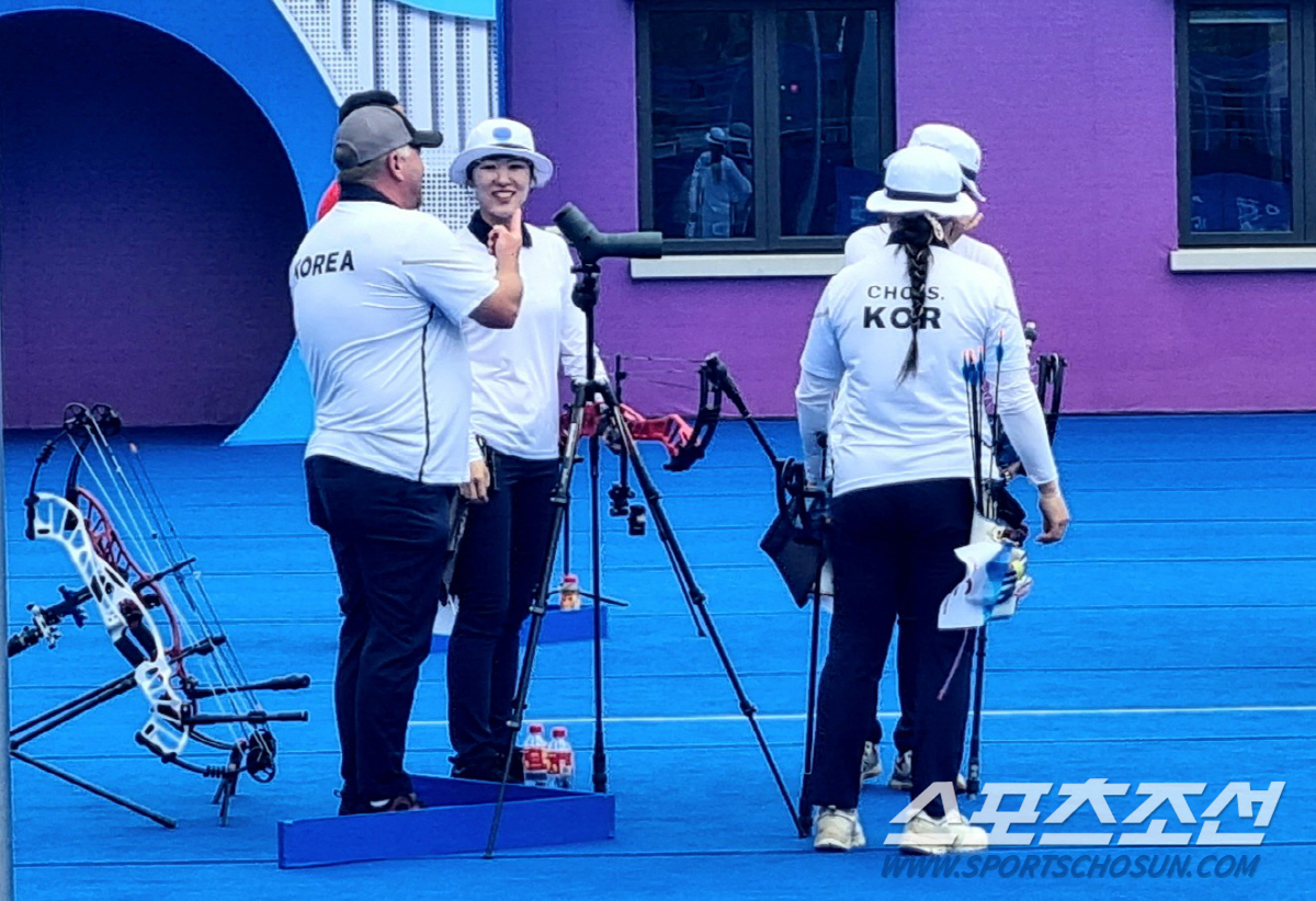 [항저우현장]'3연패 보인다' 한국 양궁, 컴파운드 女단체 8강서 베트남…