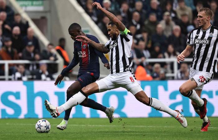 이강인 없는 PSG, 뉴캐슬 원정서 1대4 참패! 음바페 아무것도 못했다