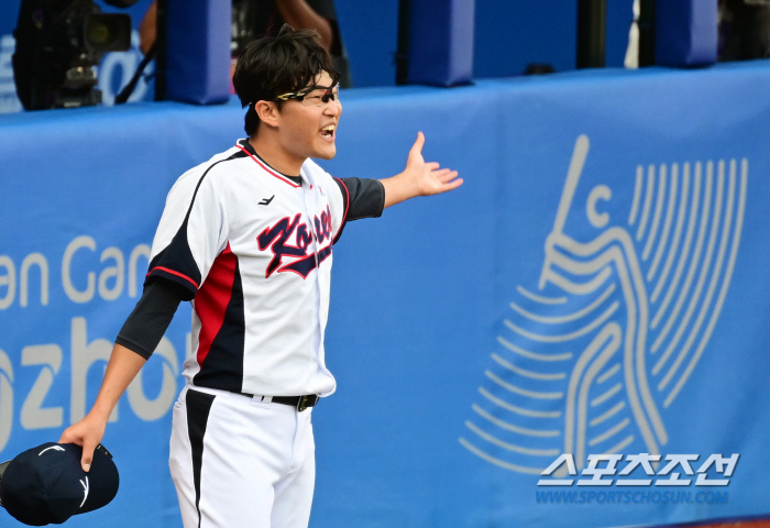 박세웅 6이닝 9K 완벽투→노시환 2타점! '절치부심' 한국, 일본에 2…