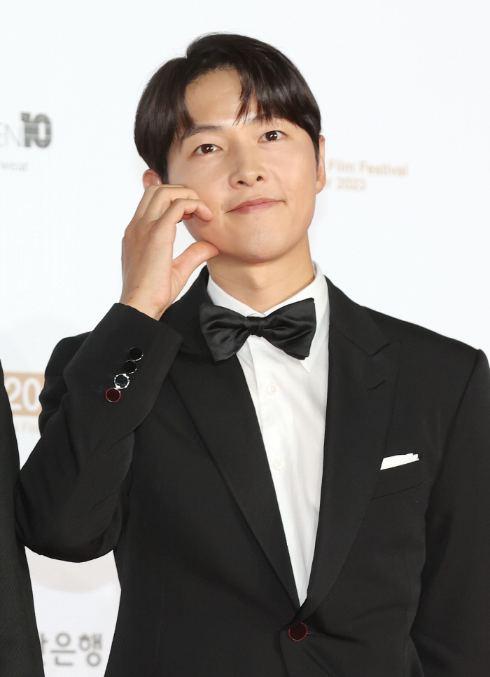 [SC-BIFF] 송중기 "아름다움 타고난 정우성, 나는 급 안 되는 비…