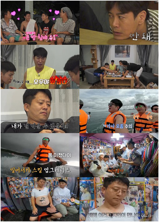 김준호, 복부에 문신 새기고 노출까지…이러고 ♥김지민 만나? ('독박투어…
