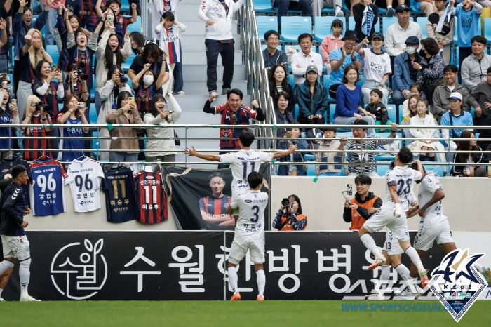 "윗물 그이상!"'고재현X벨톨라 연속골'대구,'이승우 멀티골'수원과 2대…