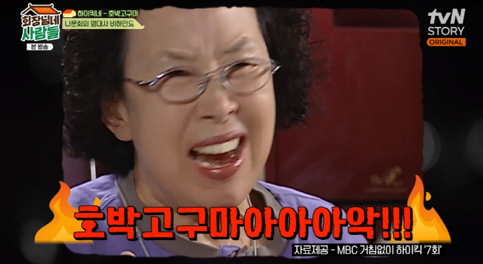 "나문희, '하이킥' 호박고구마 연기 신들린 줄" 정준하·이순재 극찬한 …