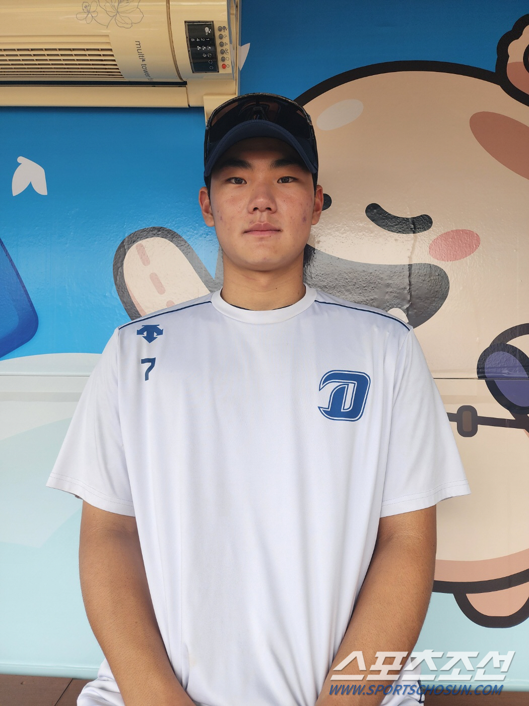 [창원현장]밤 12시 넘어 도착 오전 9시40분 출근…김주원 한화전 유격…