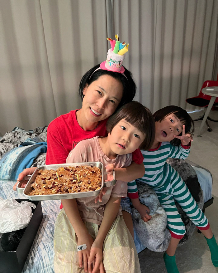 김나영, ♥마이큐·두 아들 함께한 생일에 눈물 글썽..양희은 "이제 걱정…