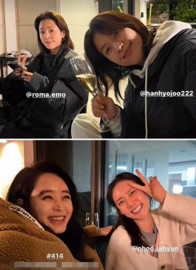 "혜수는 좋겠다" 김혜수 생일에 '톱여배우 총출동'…추자현·한지민·한효주…
