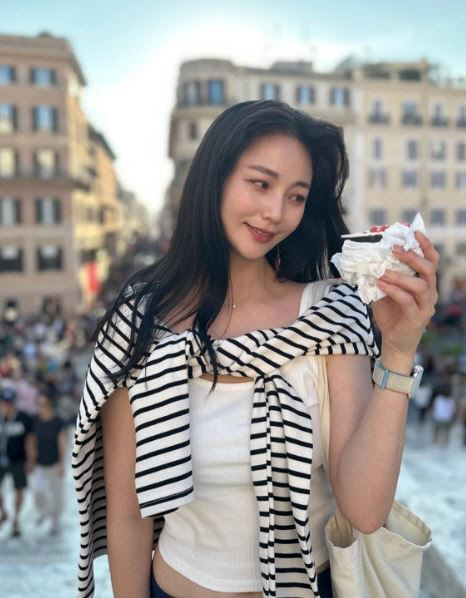 안혜경, ♥'빈센조' 촬영 감독과 '달달' 신혼여행 중 "소맥 말고 싶어…
