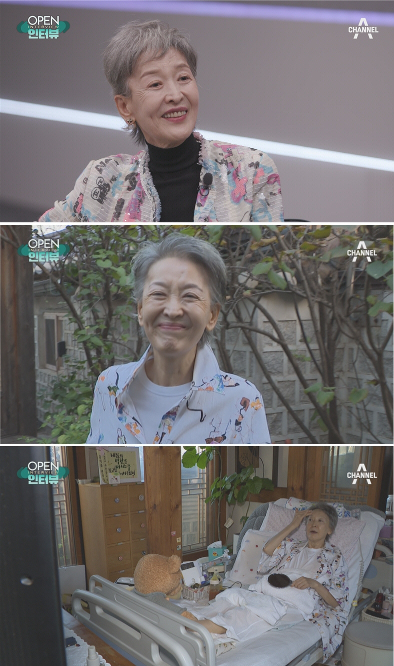 "빨대 쓸 힘없어 젖병 사용"…'뇌종양 투병' 윤석화 "20시간 수술, …