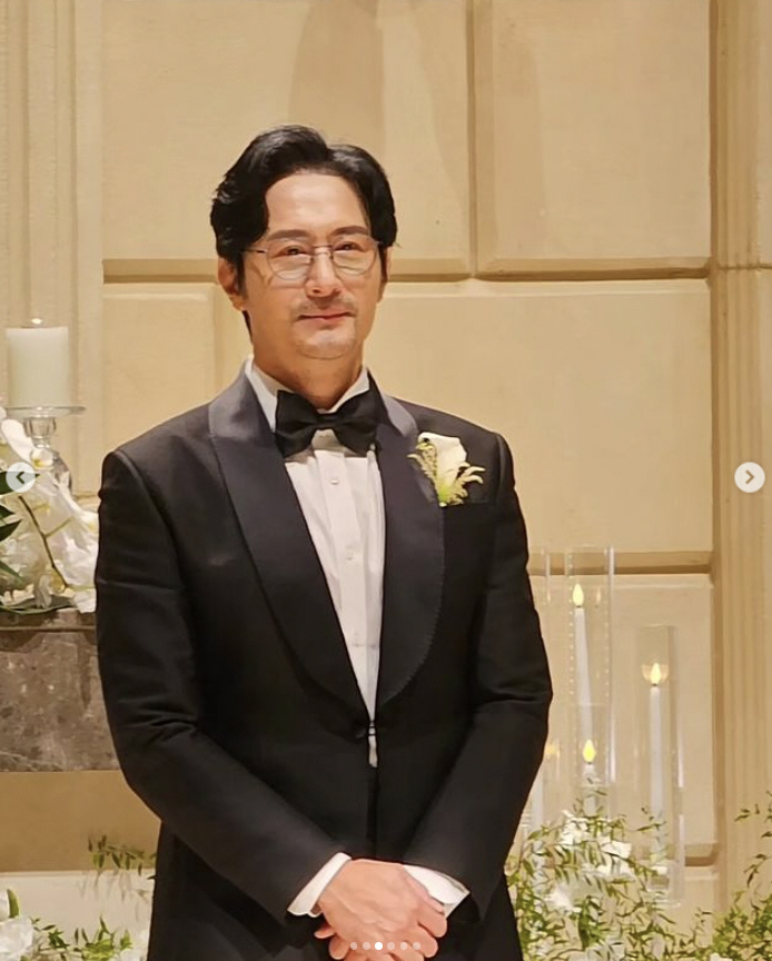 '49살' 임형준, 늦둥이 낳고 결혼식 올렸다..손석구 마동석 ★하객 총…