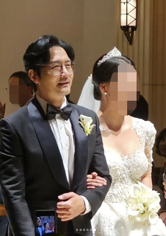 '49살' 임형준, 늦둥이 낳고 결혼식 올렸다..손석구 마동석 ★하객 총…
