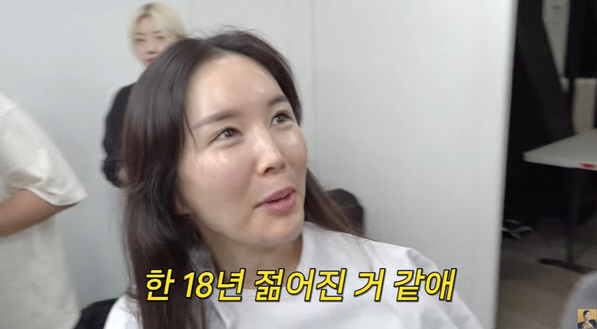 장영란, 명품화보 촬영팀 '눈매 올리기' 기술에 "18년 젊어져" 감탄 …