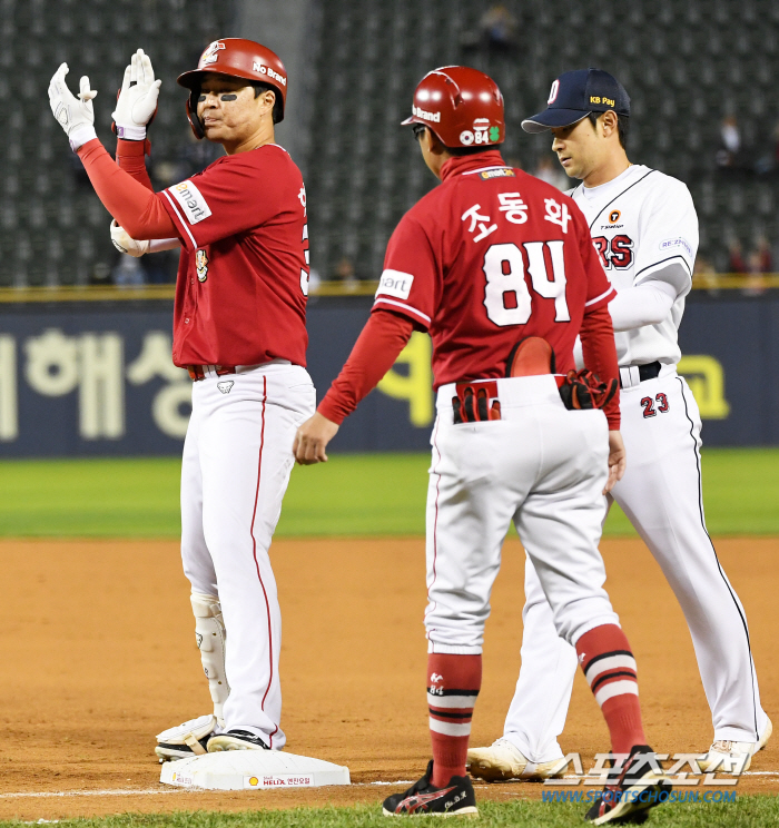"마지막 1경기, 후회없이 치르자" 1점차 신승→PO행 희망 밝힌 사령탑…