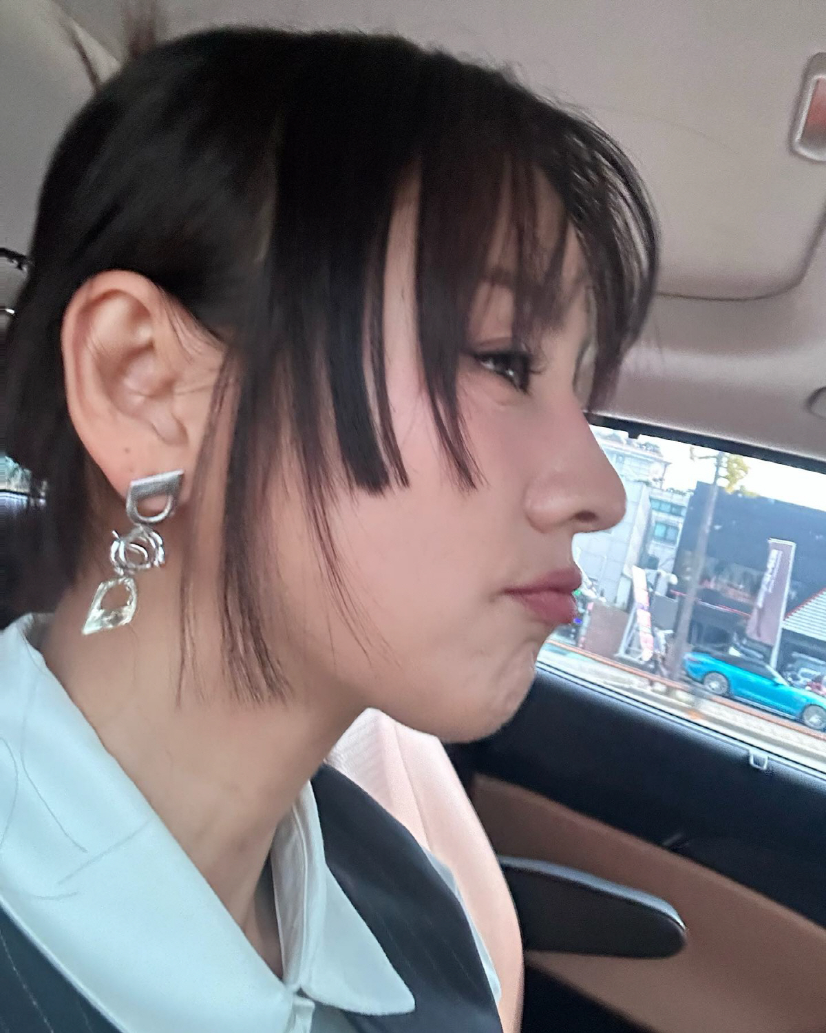 이효리, 새로운 헤어스타일 '뜨거운 반응'.."옆선 무슨 일"