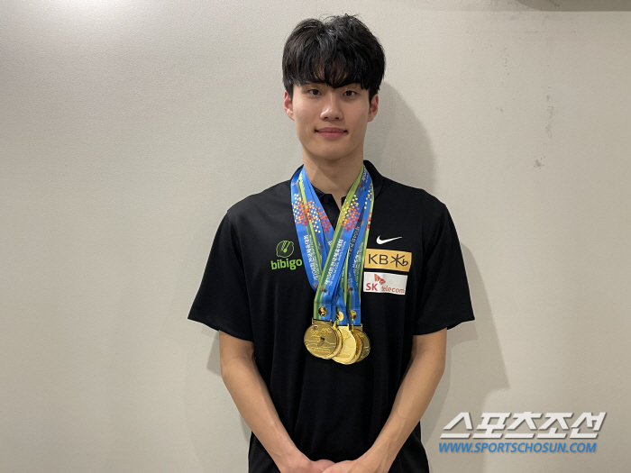 "이제 파리올림픽 꿈★향해!" 황선우 韓스포츠 최초 체전 3연속 MVP …