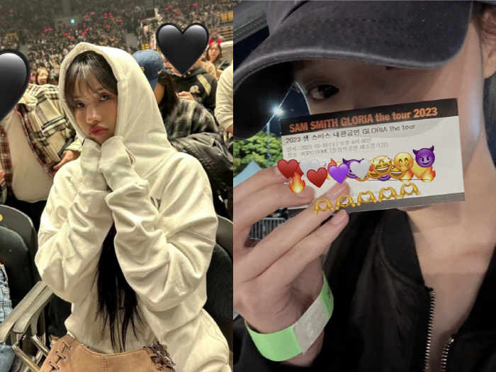 샘 스미스, 광장시장 포착→윈터·전소연·황제성 콘서트 직관 '떼창'[종합…
