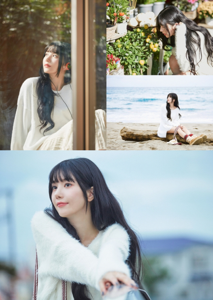 '24일 컴백' 권은비, '워터밤 여신' 벗고 '청순 천사' 변신