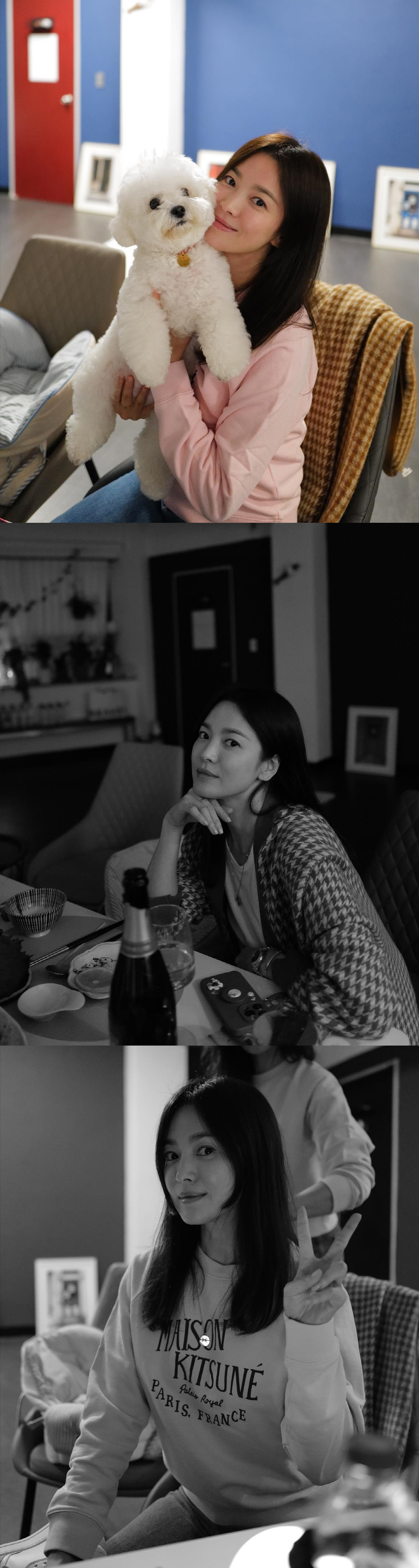 송혜교, 절친들에 센스 터지는 선물..여자도 반하는 '스윗 교'