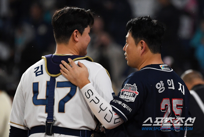 '양의지 더비' 포수 차이? 포수 차이!