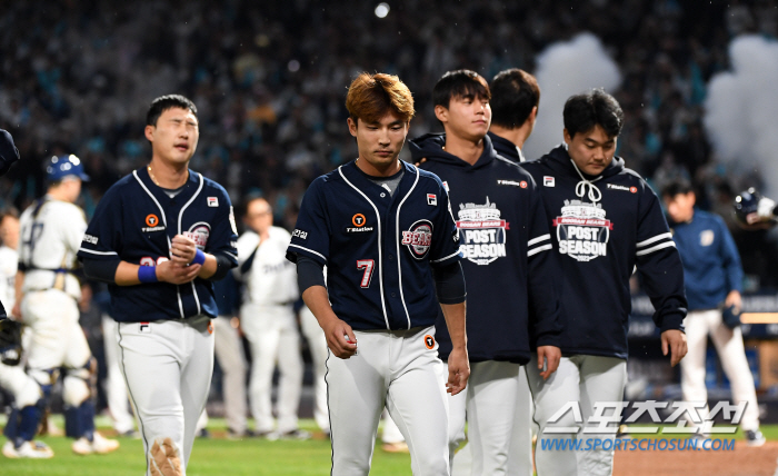 "내년에는 기필코 미라클 두산 저력 보이겠다"…'1G'로 끝난 가을 축제…