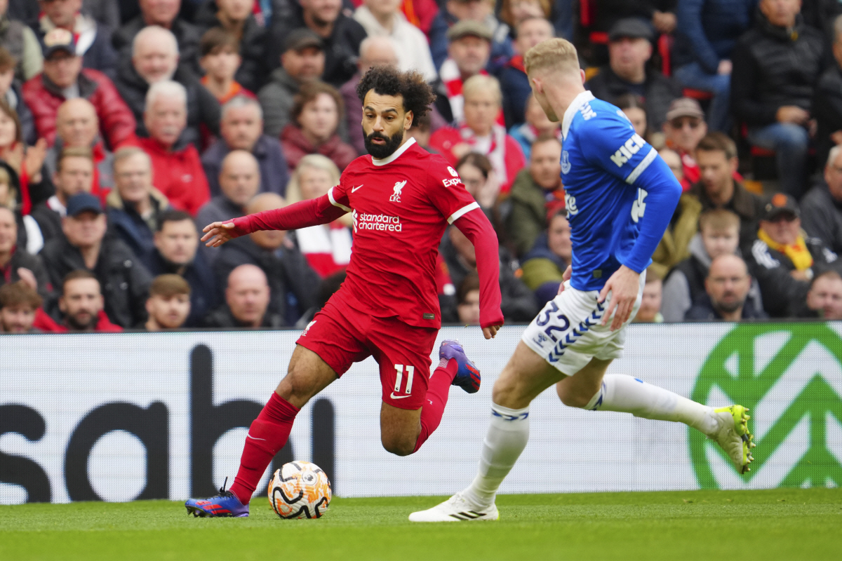 '머지사이드 더비 승리+1위 등극' 살라 개인 통산 200호·201호골!…