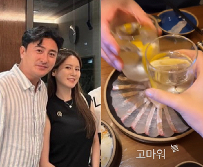 안정환♥이혜원, 자식 다 키워놓으니 '부부 둘만의 시간'.."고마워 늘"