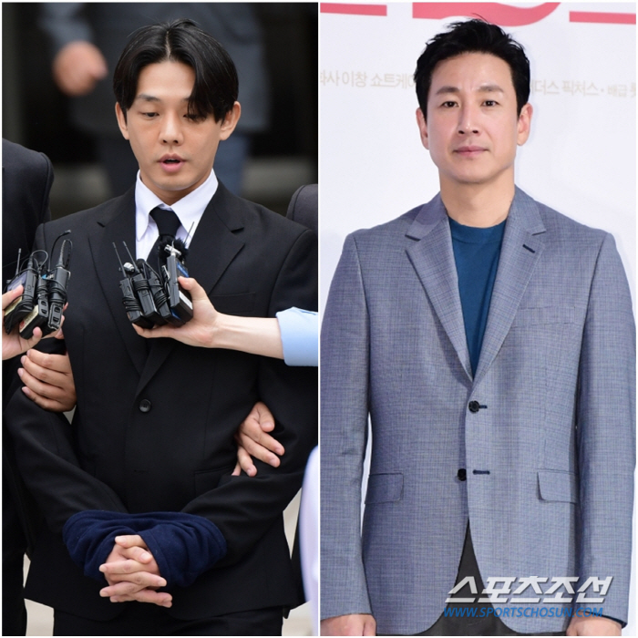 [종합] '상습 마약' 유아인은 재판行→'업소女 마약 투약' 이선균은 형…