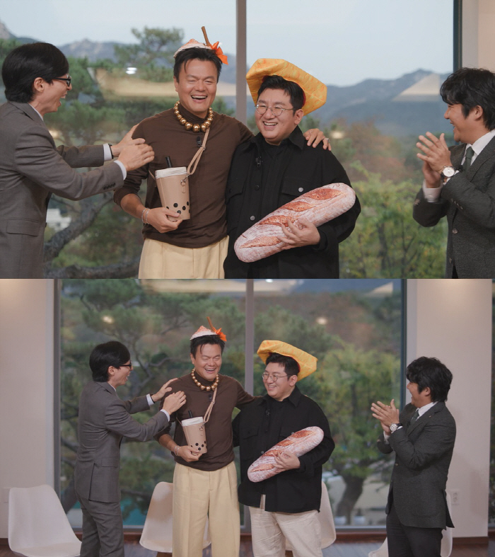 박진영vs방시혁 피아노 배틀→"얼마나 사랑스러운지"('유퀴즈')