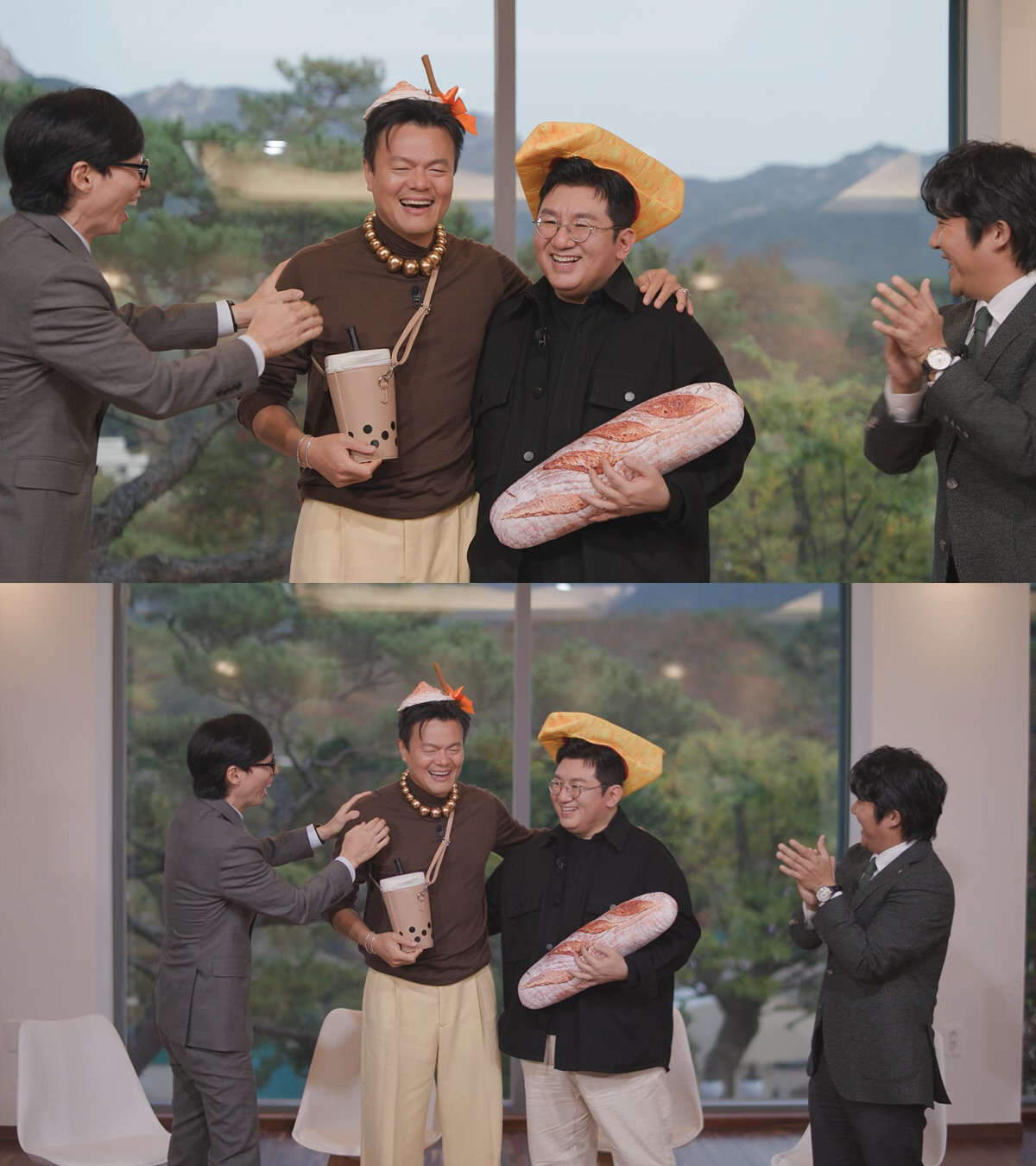 박진영vs방시혁 피아노 배틀→"얼마나 사랑스러운지"('유퀴즈')