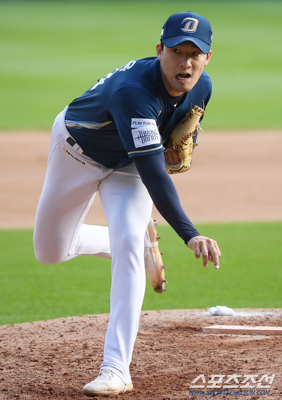 "구속 1~2㎞씩이 떨어지긴 하지만…" '입단 9년 차' 첫 PS, '출…