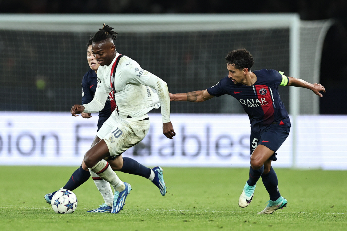 '마침내 터졌다' 이강인, PSG+UCL 데뷔골! 패스성공률 93%+평점…