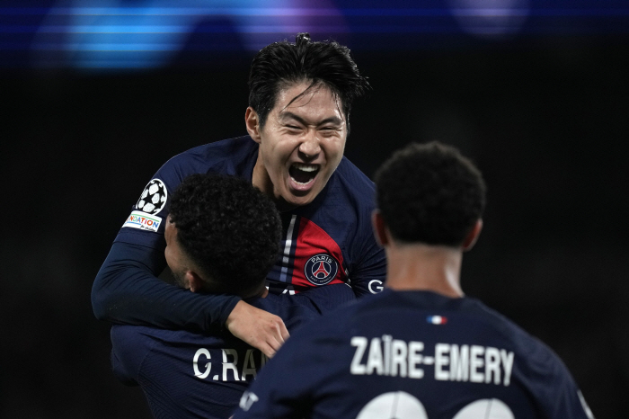 '마침내 터졌다' 이강인, PSG+UCL 데뷔골! 패스성공률 93%+평점…