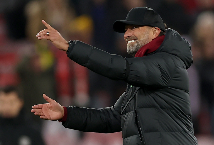 '엔도 데뷔골' 리버풀, 툴루즈에 5-1 대승 'UEL 3전승 조 선두'…