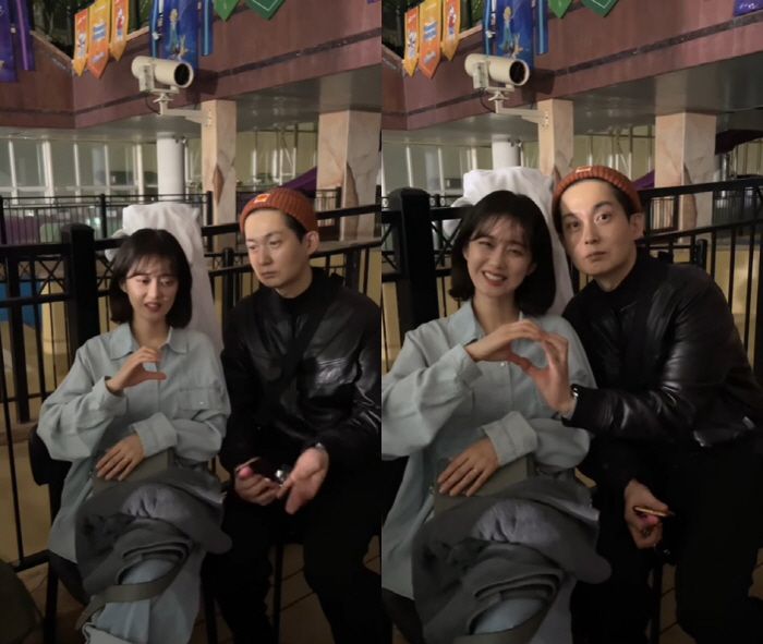 "하트 안 합니다" 장나라도 현실 남매..붕어빵 오빠와 ♥ 대신 동그라미