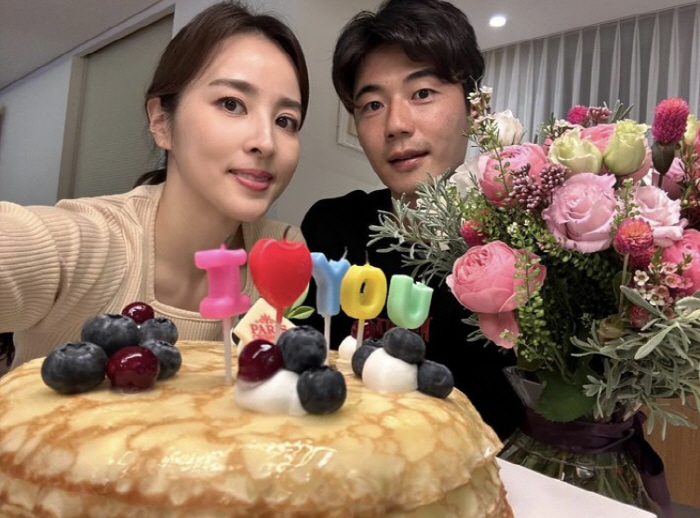 "내 사랑 한배우님♥" 사랑꾼 기성용, 한혜진에 '생일 이벤트' 한가득 …