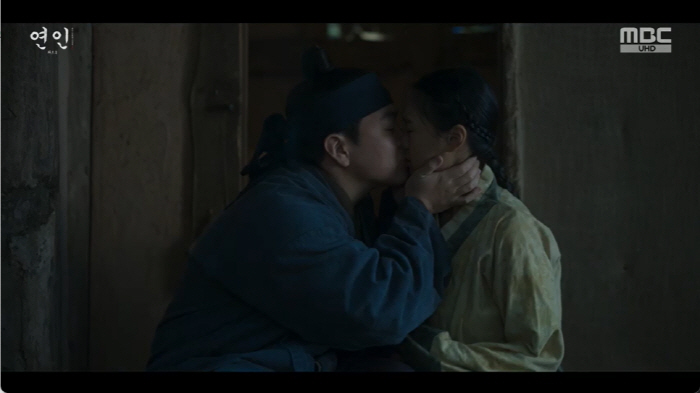 "나 오래 기다렸어" 박강섭, 위기에 빠진 ♥박정연 구하고 키스 (연인)