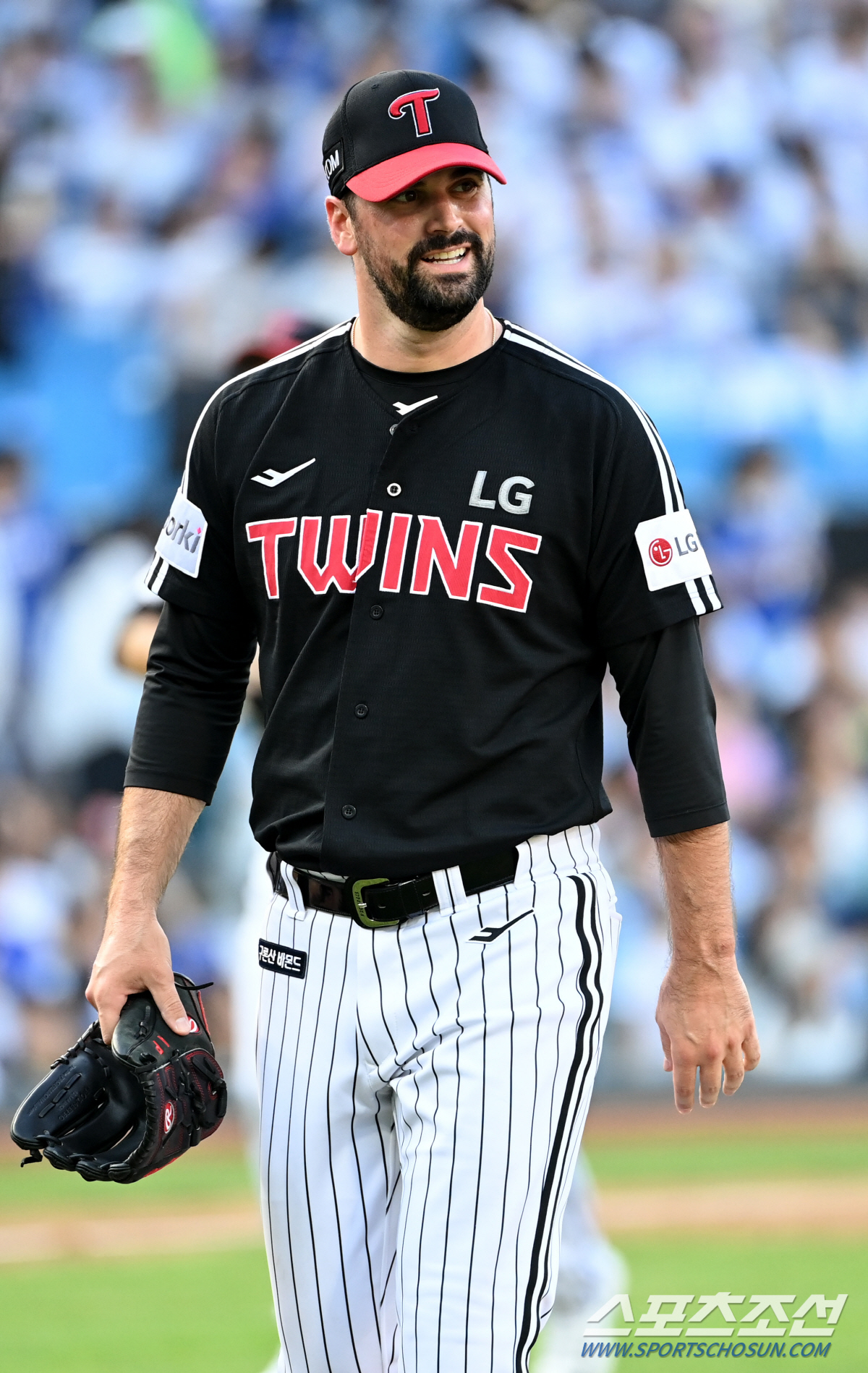 'KS 등판 불발→오늘 출국' 플럿코 "평생 LG 응원하겠다…KS 우승 …