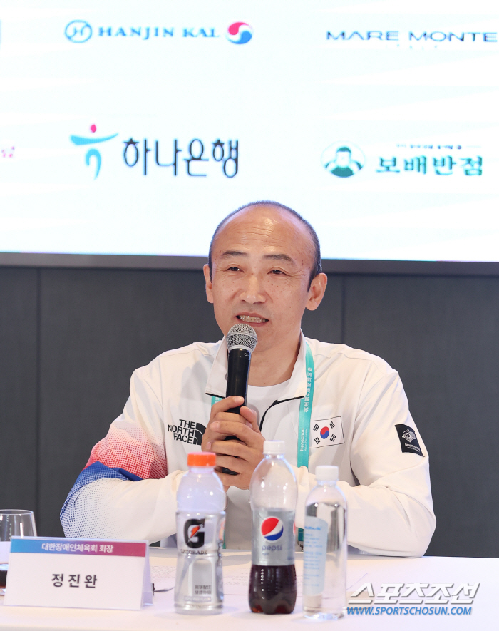 금메달 목표 못 이뤘지만 젊은 선수 약진…정진완 회장 "세대교체-경쟁력 …