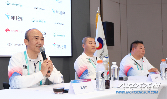 금메달 목표 못 이뤘지만 젊은 선수 약진…정진완 회장 "세대교체-경쟁력 …