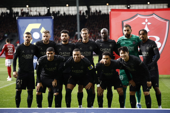 '환상적인 호흡' 이강인 유효슈팅 2회&리그1 첫 도움→음바페 멀티골 폭발! PSG 4연승, 브레스투에 3-2 신승