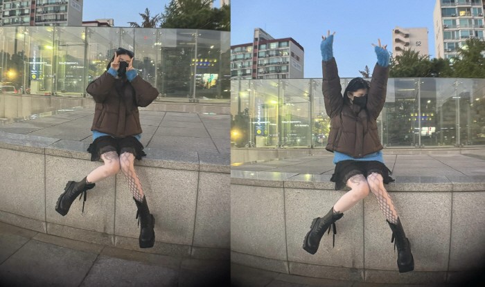 한소희, 얼굴 피어싱 제거→다리에 용 문신? 화끈한 파격행보