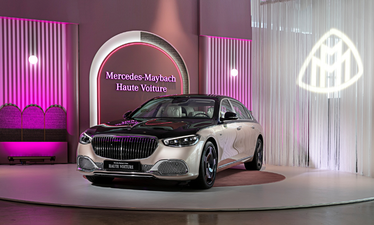 벤츠코리아, '마이바흐 S 680 4MATIC 오뜨 부아튀르 에디션' 공…