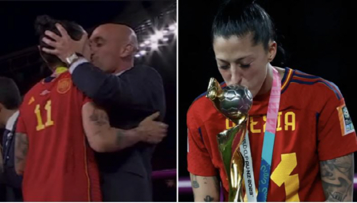 [공식발표]'동의없이 女선수에게 강제입맞춤한 죄' 스페인 前 축협회장, …
