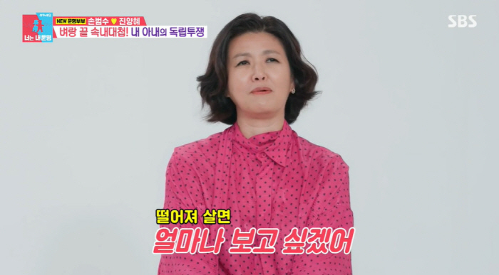 "같이 있어도 외로워" 진양혜, ♥손범수와 30년 감정골 폭발→독립 선언…