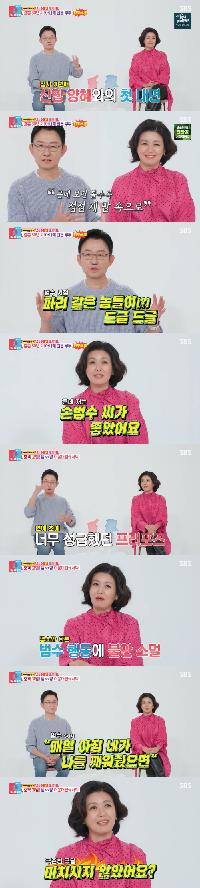 "같이 있어도 외로워" 진양혜, ♥손범수와 30년 감정골 폭발→독립 선언…