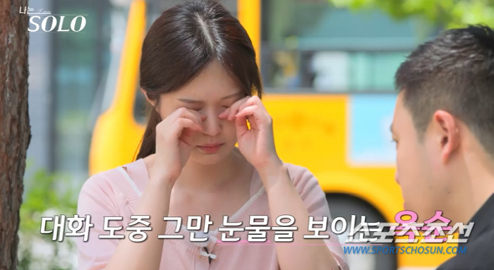 '흑염소 여신' 17기 옥순, 갑자기 터진 눈물…이이경, "나라면 저 펙…